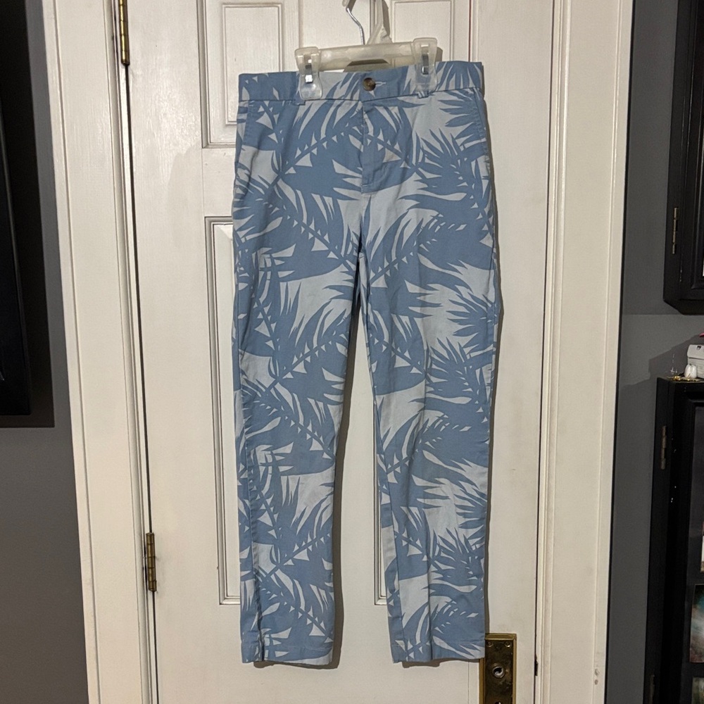 Vineyard Vines Blue and White Kids Breakers pants